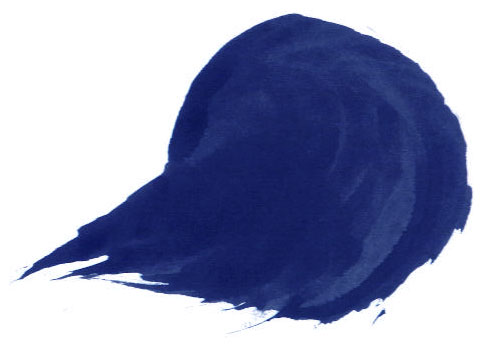blue dot calligraphy